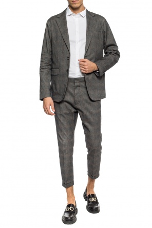 'hockney fit' checked trousers, zdjęcie 2 'hockney fit' checked trousers od Dsquared2